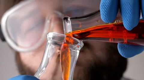 Scientist in biofuel lab Video stock 22959831