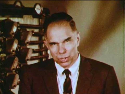 A scientist describes the difficulty of finding new elements, which generally Video stock 75762903