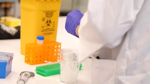 Scientist doing science Stock Footage 127148958