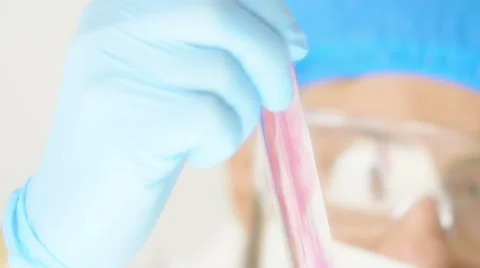 Scientist finding a cure Video stock 51558398