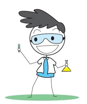 Scientist Stock Illustration