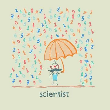 Scientist Stock Illustration