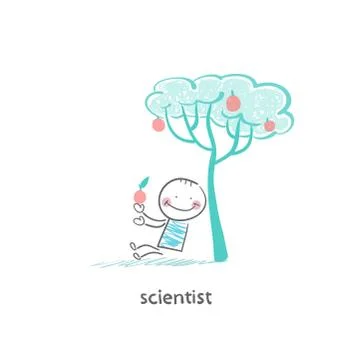 Scientist Stock Illustration