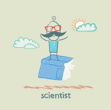 Scientist Stock Illustration