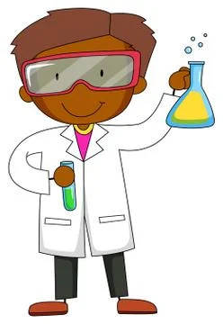 Scientist Ilustração Stock