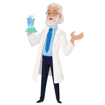 Scientist Stock Illustration