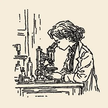 Scientist Stock Illustration