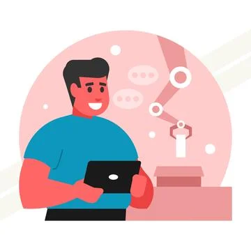 Scientist-in-the-lab Stock Illustration