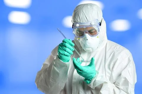 Scientist in Laboratory Stock Photos