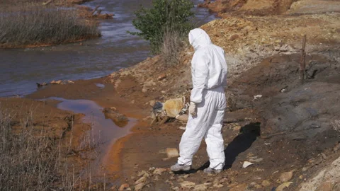 Scientist pessimistic about water test result, health issues caused by pollution Video stock 92010602
