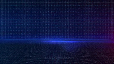 Scientist Querying Big Data Technology 動画素材 345644375