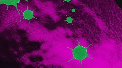 Scientist is sampling a chemical extract to looks a spread of the new virus Stock-Footage 124711449