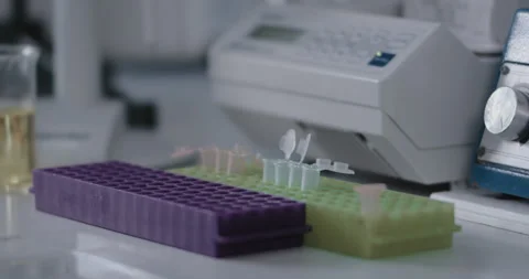 Scientist taking samples for a research Stock Footage 254940773