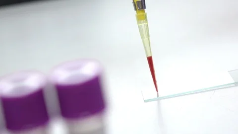 Scientist testing in laboratory for analysis or researching Stock Footage 90738784