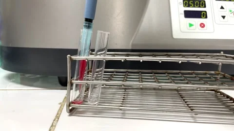 Scientist testing in laboratory. Stock Footage 280376591