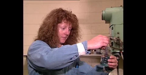 Scientist Testing Water Samples – Laboratory, Australia (1993) Video stock 309914459