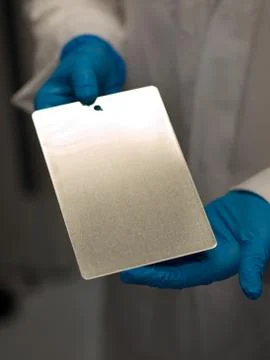 Scientist at work Foto stock