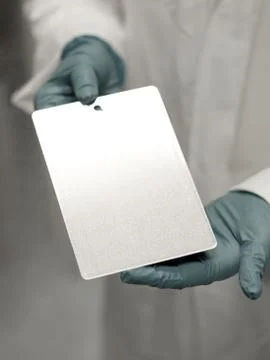 Scientist at work Foto stock