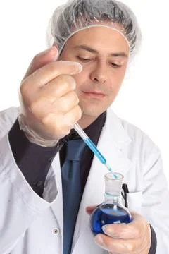 Scientist at work Stock Photos