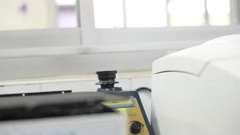 Scientist working at the laboratory. Stock Footage 77413703