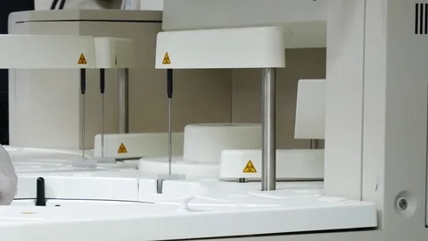 Scientist working in laboratory Stock Footage 79636769