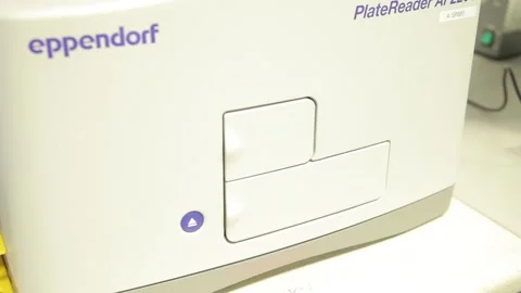 Scientist working in the laboratory Stock Footage 136277886