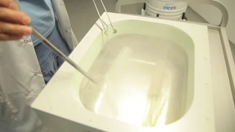 Scientist working in the laboratory Stock Footage 136280674