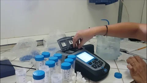 Scientist Working In The Laboratory Stock Footage 138826527