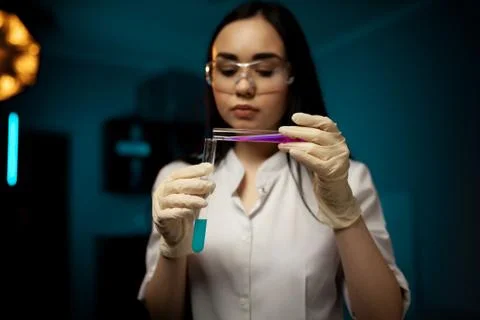 Scientist working in the laboratory Photos