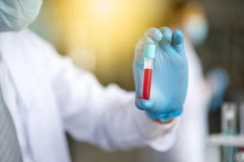 Scientist working at the laboratory Stock Photos