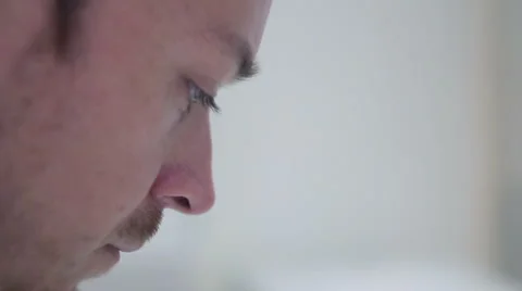 Scientist working with a machine Stock Footage 1734205