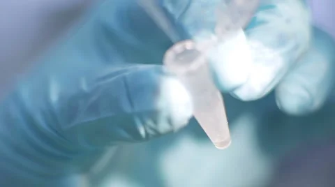 Scientist working on samples Video stock 1805773
