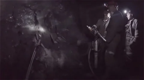 Scientists of coal mining Stock Footage 67233741
