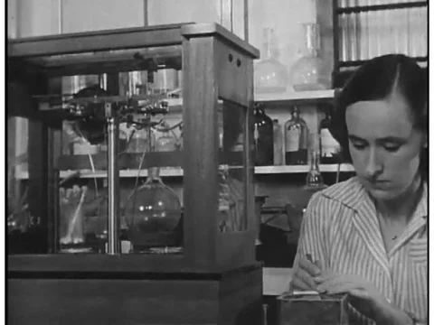 Scientists conduct tests on lice with a newly discovered insecticide in the Stock Footage 75082543