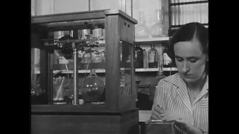 Scientists conduct tests on lice with a newly discovered insecticide in the Stock Footage 141598734