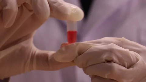 Scientists, experimenters, sampling tubes (5) Stock Footage 202259191