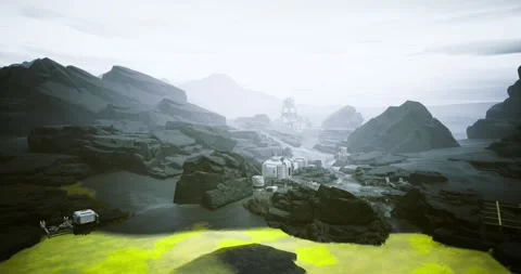 Scientists gather samples, Field workers collect sediment and air samples Stock Footage 333560982