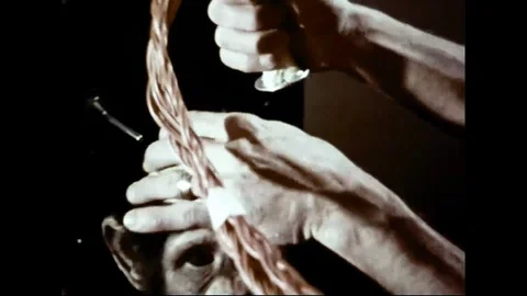 Scientists Performing Experiments On A Chimpanzee Stock Footage 102812877