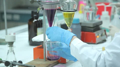 Scientists Towards a scientific breakthrough Stock Footage 36267567