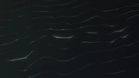 SciFi Abstract Geometric Shapes and Glowing Particles Motion Background Loop 스톡 동영상 340899728