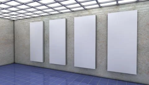 SCIFI Corridor Stock Illustration