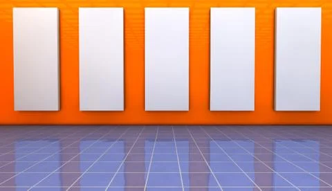 SCIFI Corridor Stock Illustration