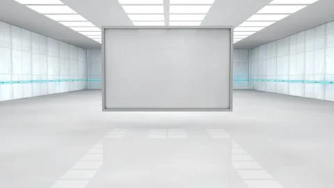 SCIFI Corridor Stock-Illustration