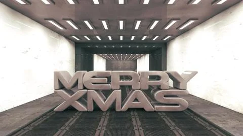 SCIFI Corridor Stock-Illustration