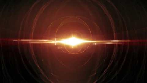 Scifi Energy Vortex flickering spotlight Tunnel loop animation 動画素材 140603302