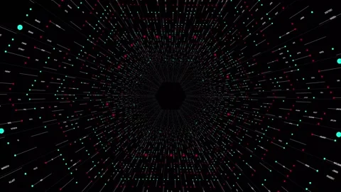 SCIFI Tunnel 스톡 동영상 160740719