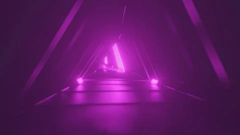 Scifi Tunnel Illustrazione stock