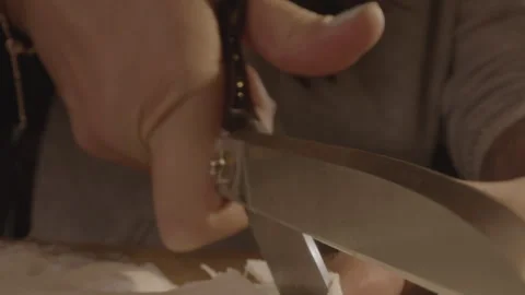 Scissor in Action Stock Footage 220014116