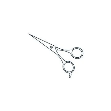 Scissor Icon Design Template Elements Stock Illustration