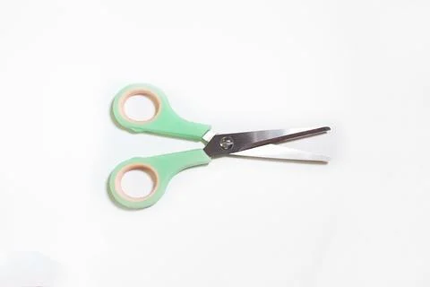 Scissor isolate on white background. Stock Photos